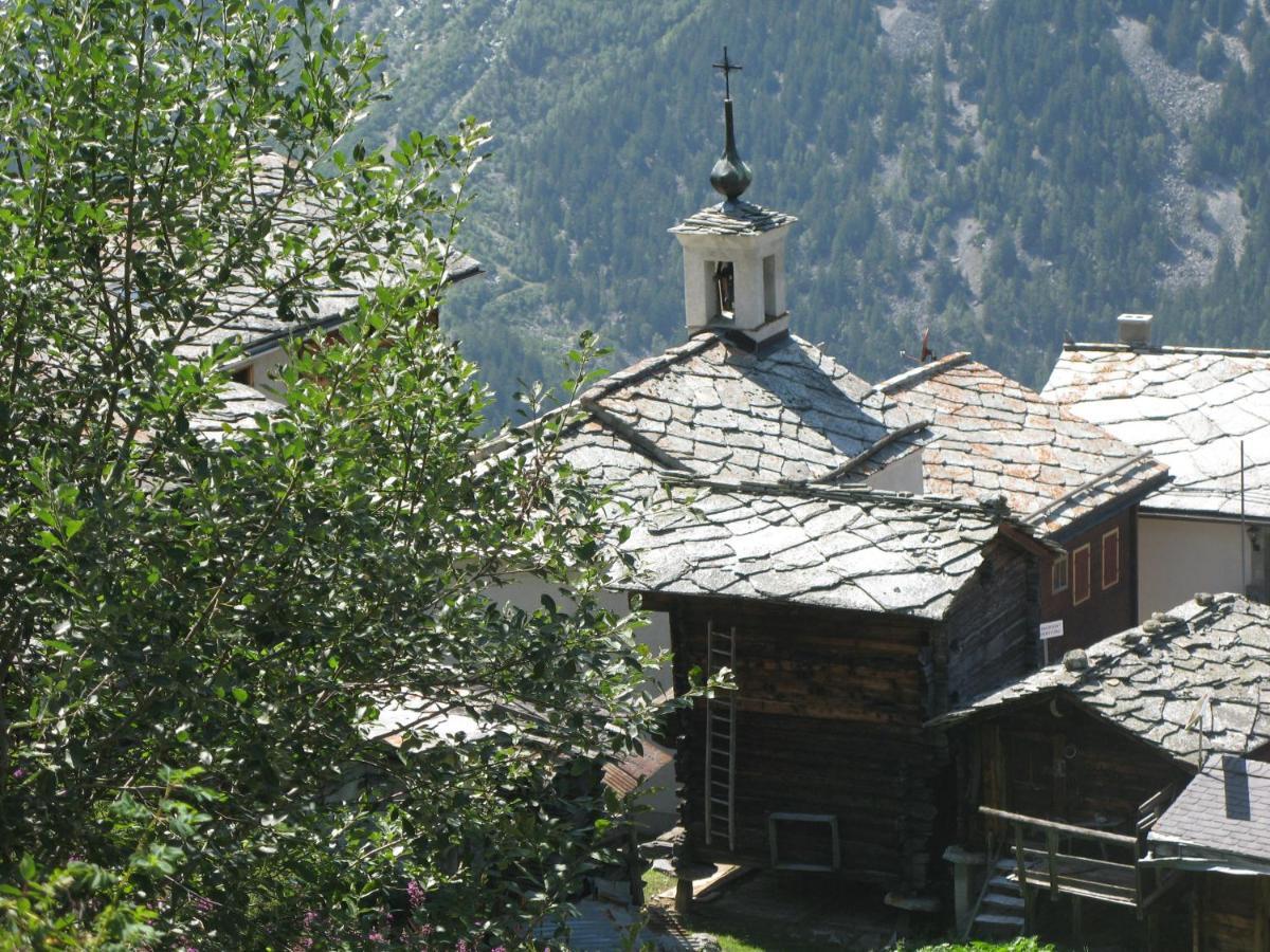 Alpia 26 - Zwei Zimmerwohnung In Traditionellem Walliser Haus Gasenried Екстериор снимка